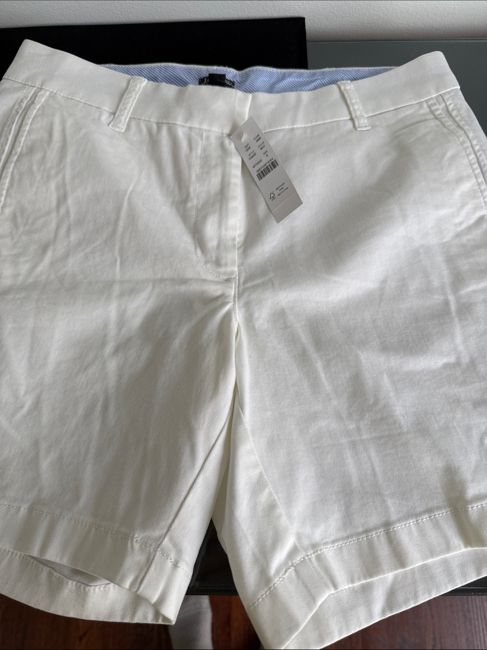 J crew Classic Women's White Cotton Shorts